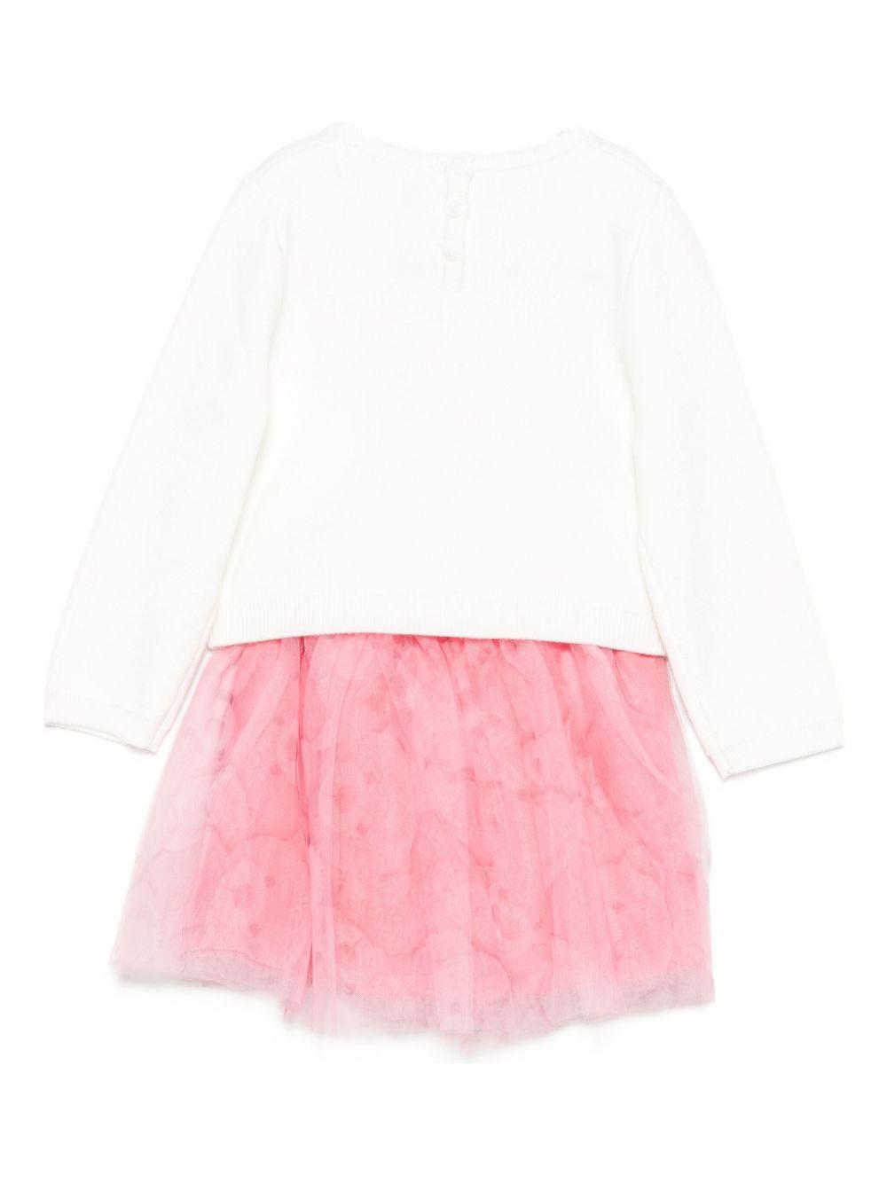 Completo bianco/rosa per neonata HF5060MA07E M9982 Liu Jo 