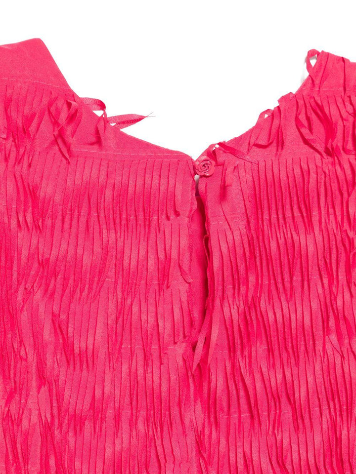 Abito fucsia per bambina