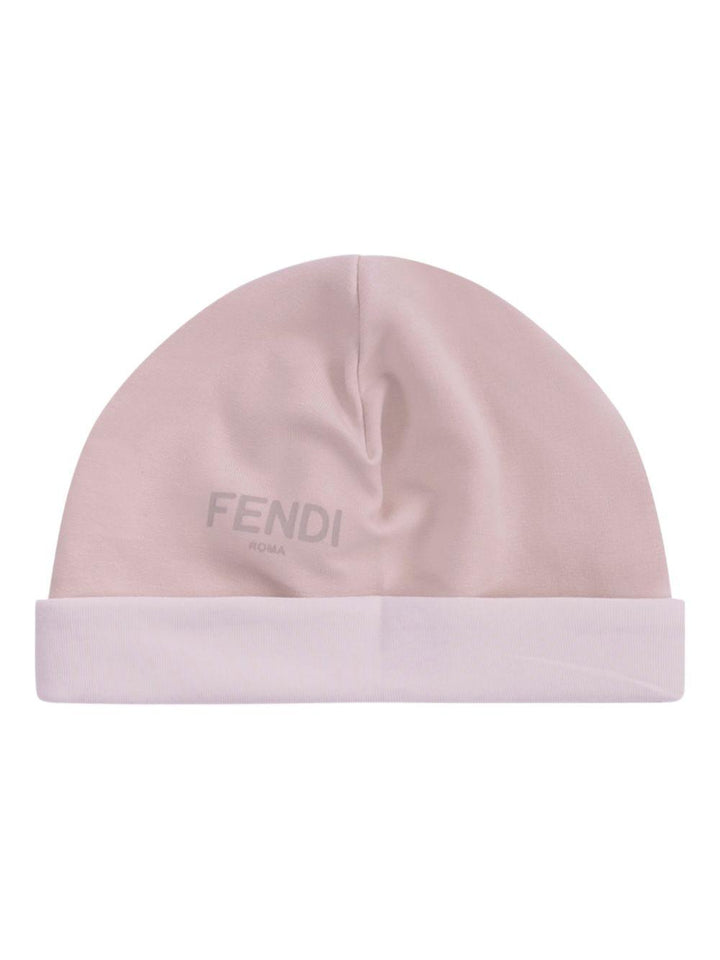 Tutina rosa cipria per neonata BUK1608RA F19J5 Fendi Kids 