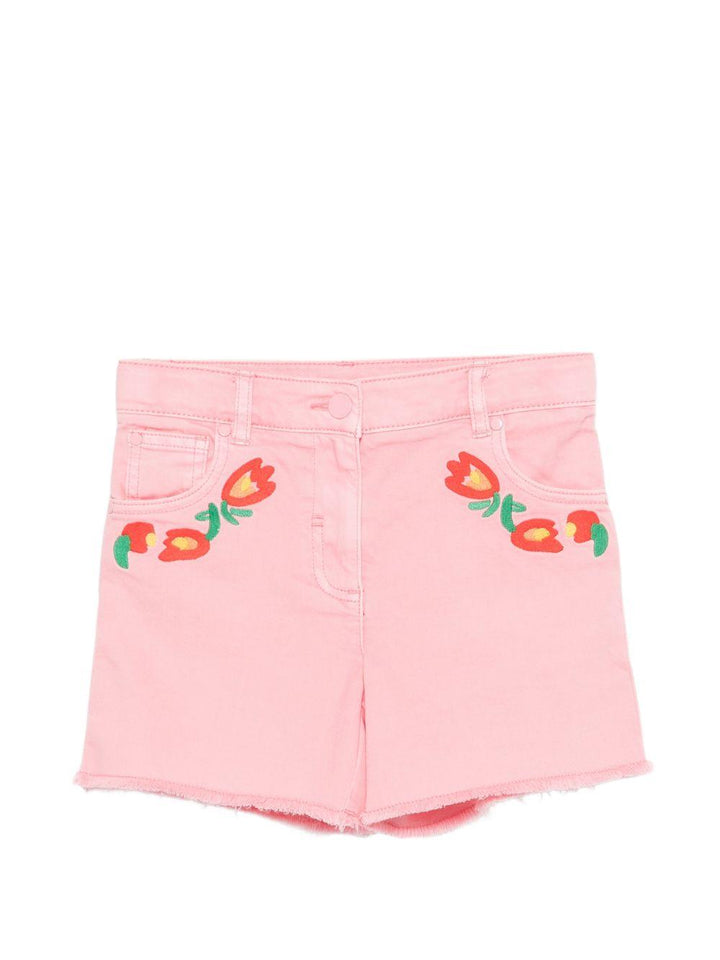 Bermuda rosa per bambina TY6C69Z0156 509 Stella McCartney Kids 