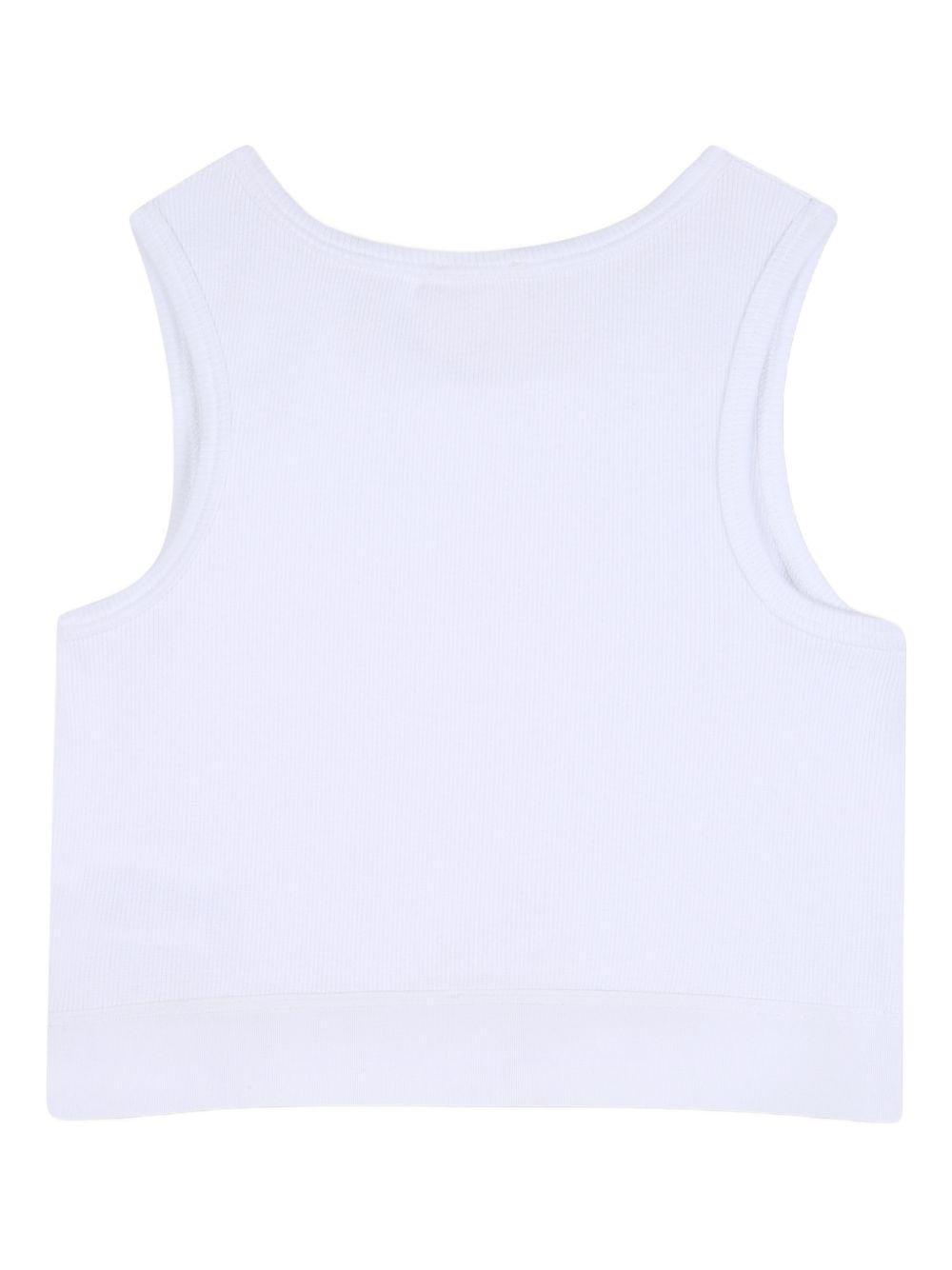 Canotta bianca per bambina H31223 10P Givenchy Kids 