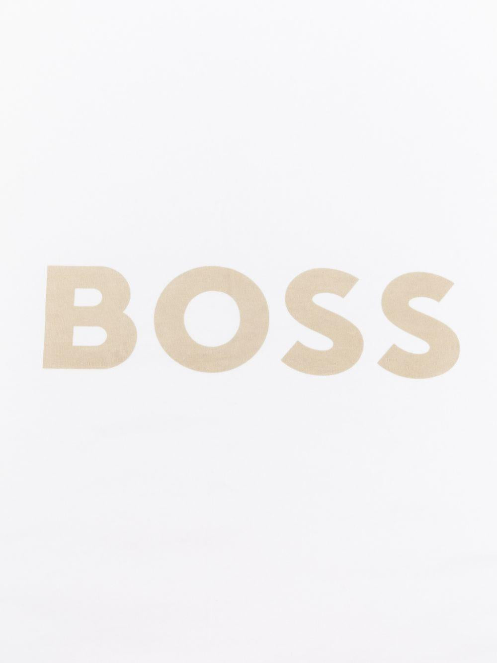 Coperta bianca/beige per neonato J53093 249 Boss Kids 