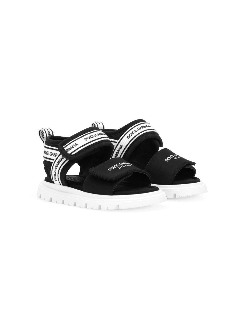 Sandali nere per bambino DL0082AE928 89690 Dolce & Gabbana Kids 