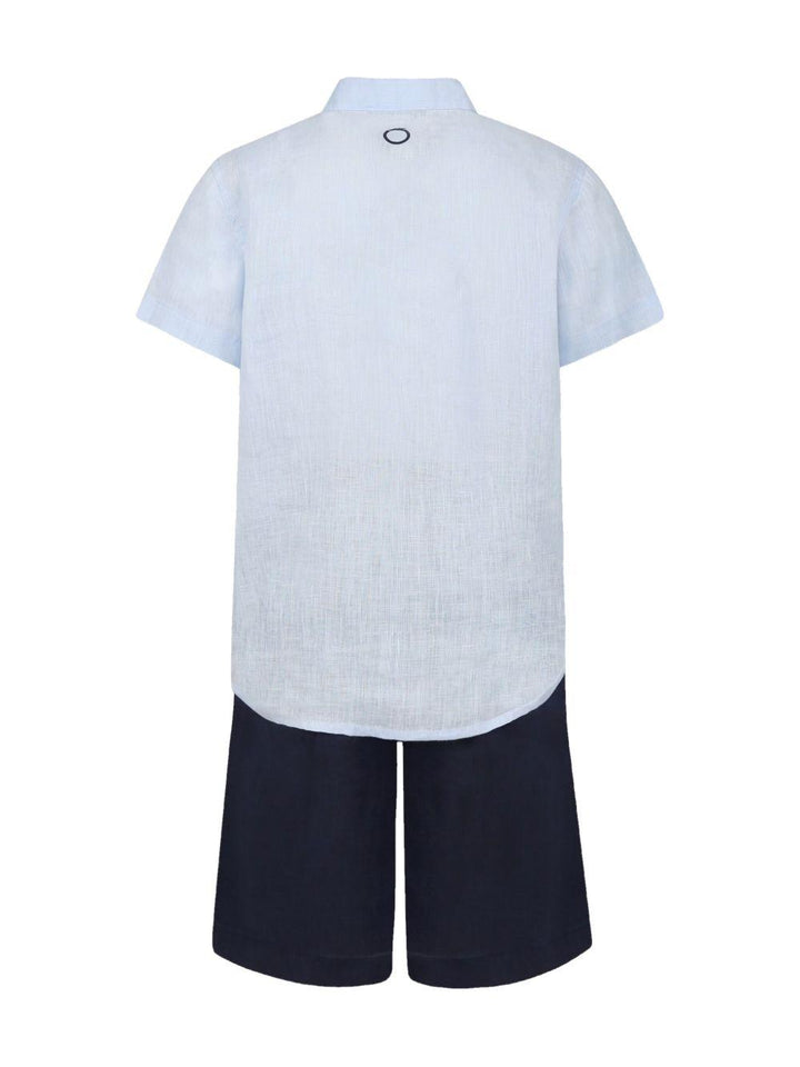 Completo azzurro/blu navy per bambino