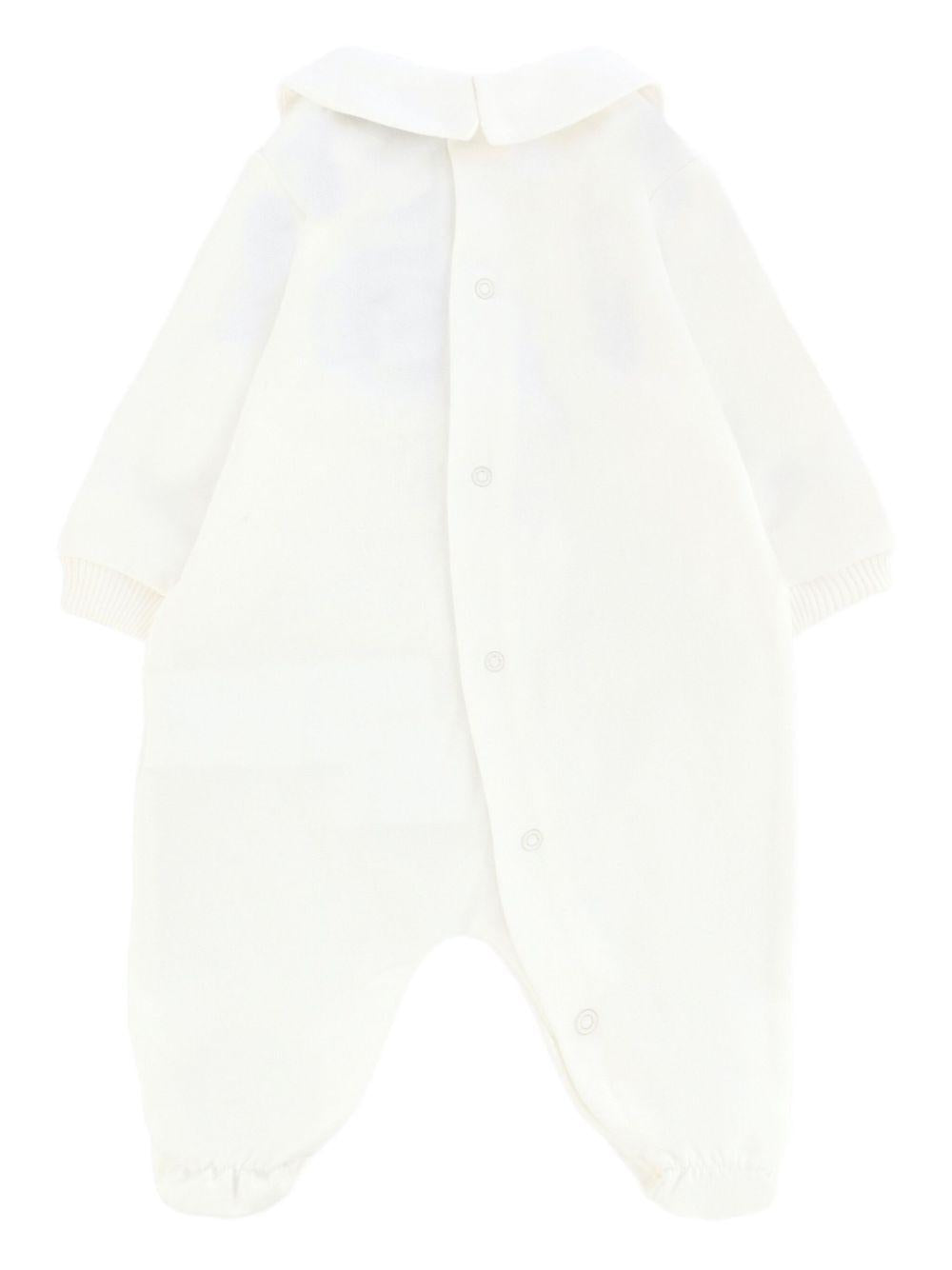 Tutina avorio per neonato MXY037LCA40 10063 Moschino Kids 