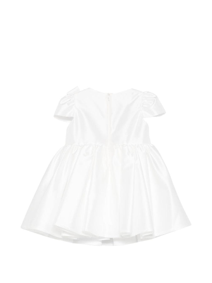 Abito bianco per neonata EGAB2320TV032 0004 Elisabetta Franchi Kids 