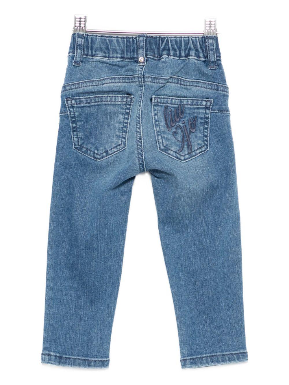 Jeans blu per neonata HF5031D5023 77089 Liu Jo 