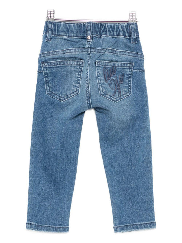 Jeans blu per neonata HF5031D5023 77089 Liu Jo 