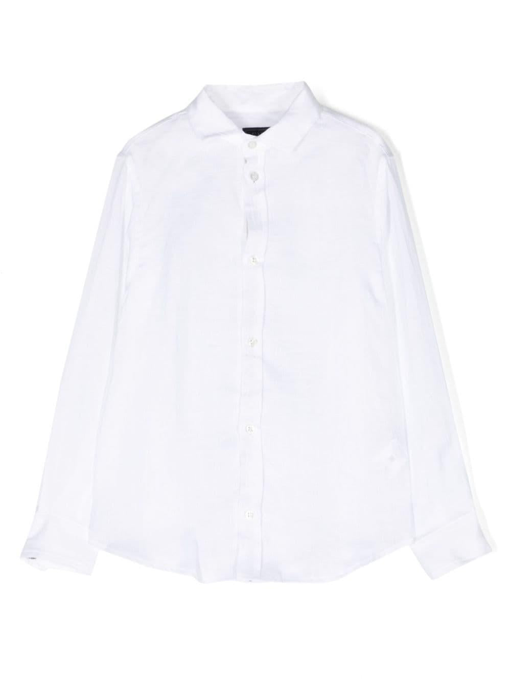 White linen shirt for boys