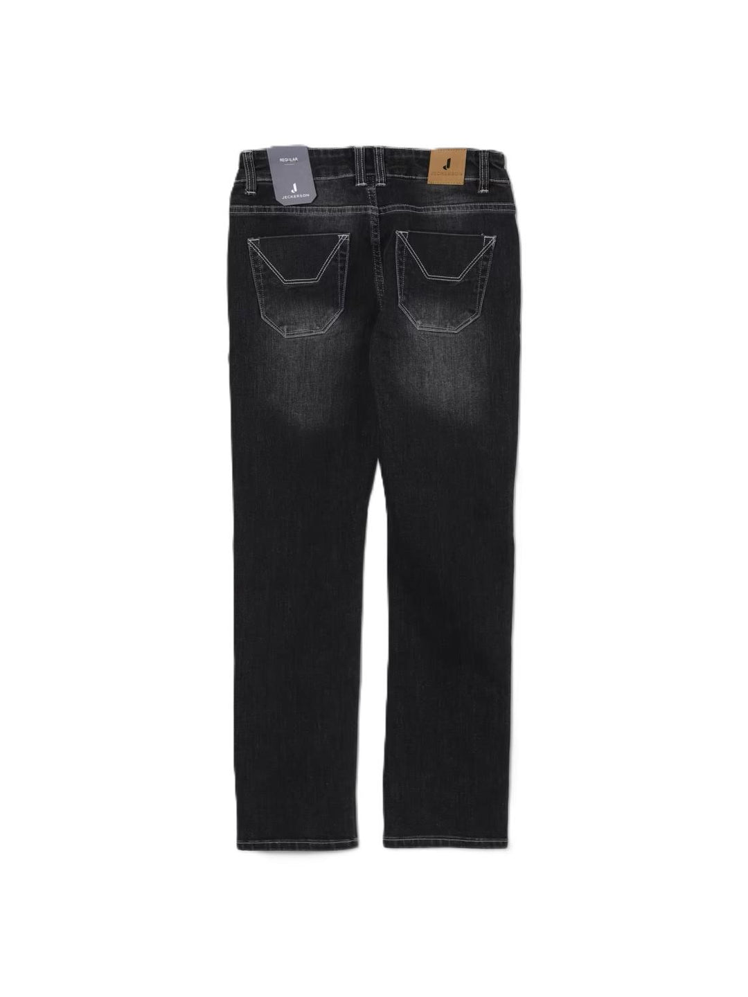 Jeans neri per bambino J4617W25 RE096 Jeckerson Kids 