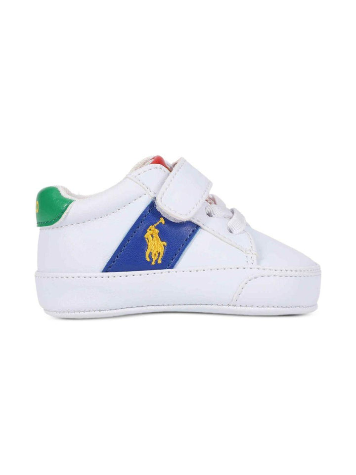Sneakers bianche per neonato RL02370101 RYL Ralph Lauren Kids 