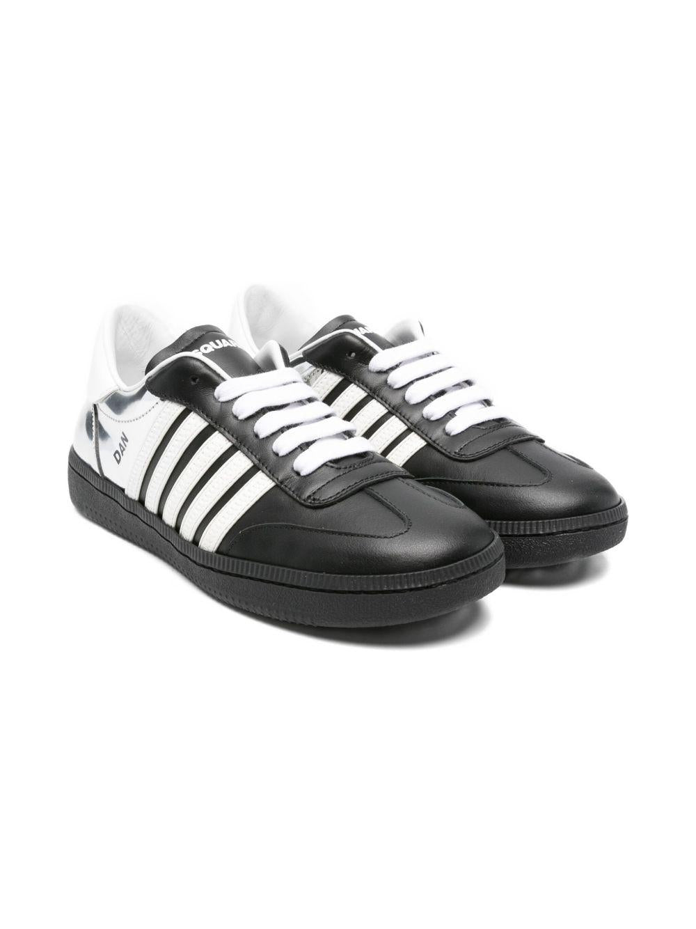 Sneakers nere/bianche per bambino 81472 02 Dsquared2 Kids 