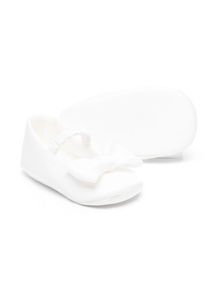 White sandals for baby girl