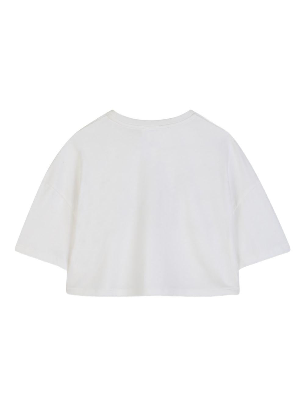 T-shirt bianca per bambina C20859 117 Chloe 