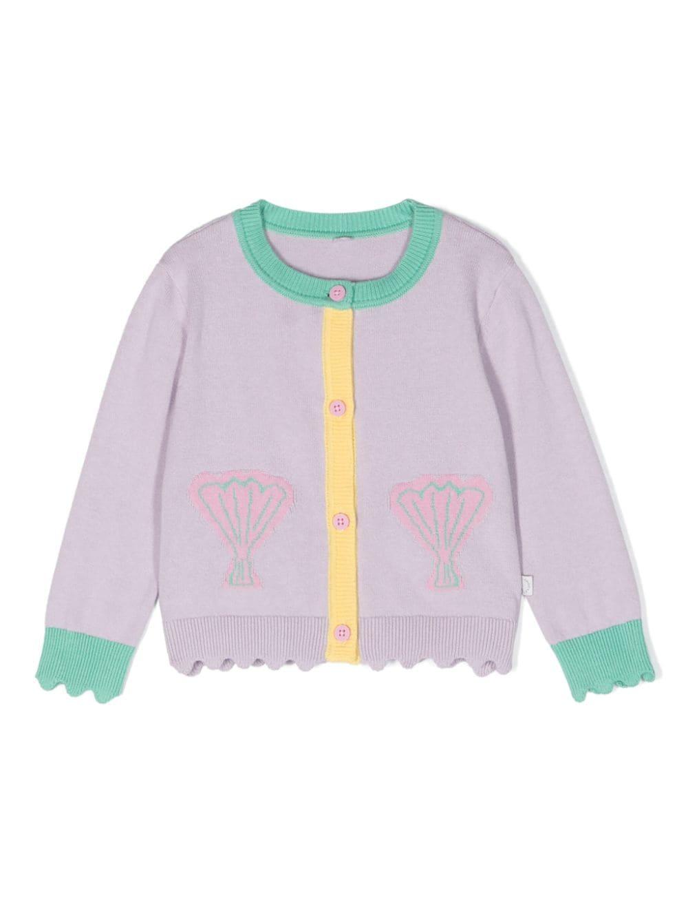Lila cardigan for baby girls