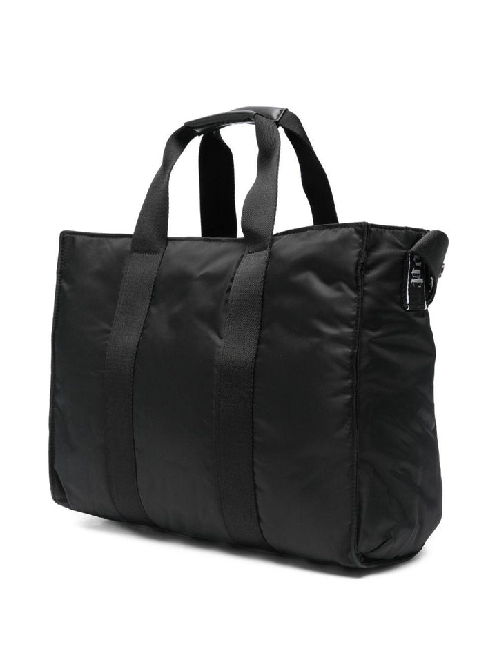Borsa mamma nera PBXE001C99FAB001 1003 Palm Angels Kids 