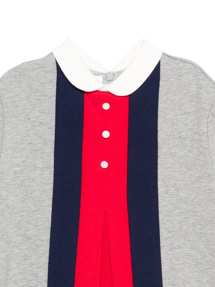 Abito grigio chiaro per bambina 828783XJHDW 1183 Gucci Kids 