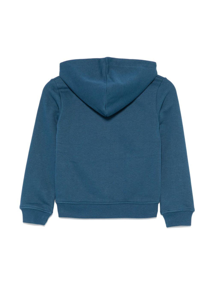 Ocean Blue Sweatshirt for Kids with Logo