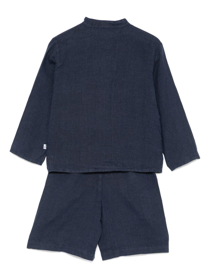 Completo blu navy per bambino