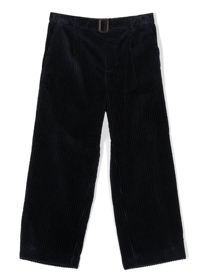 Blue trousers for girls