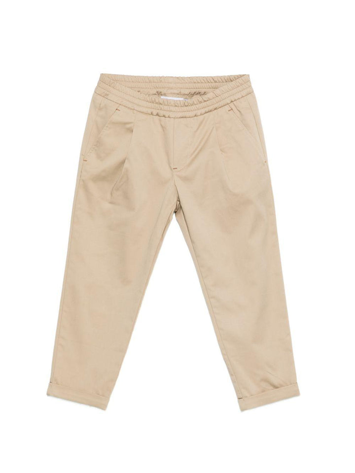 Pantalone beige per bambino DMPA1830RA029 0037 Dondup Kids 