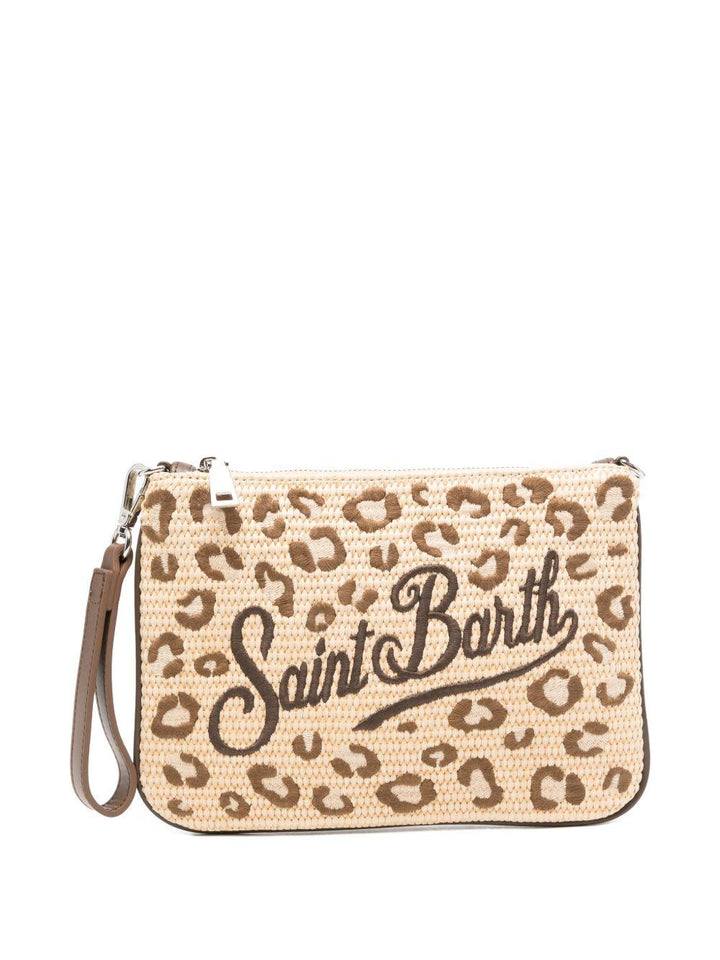 Borsetta beige/marrone per bambina PAR0021 00349L MC2 Saint Barth Kids 