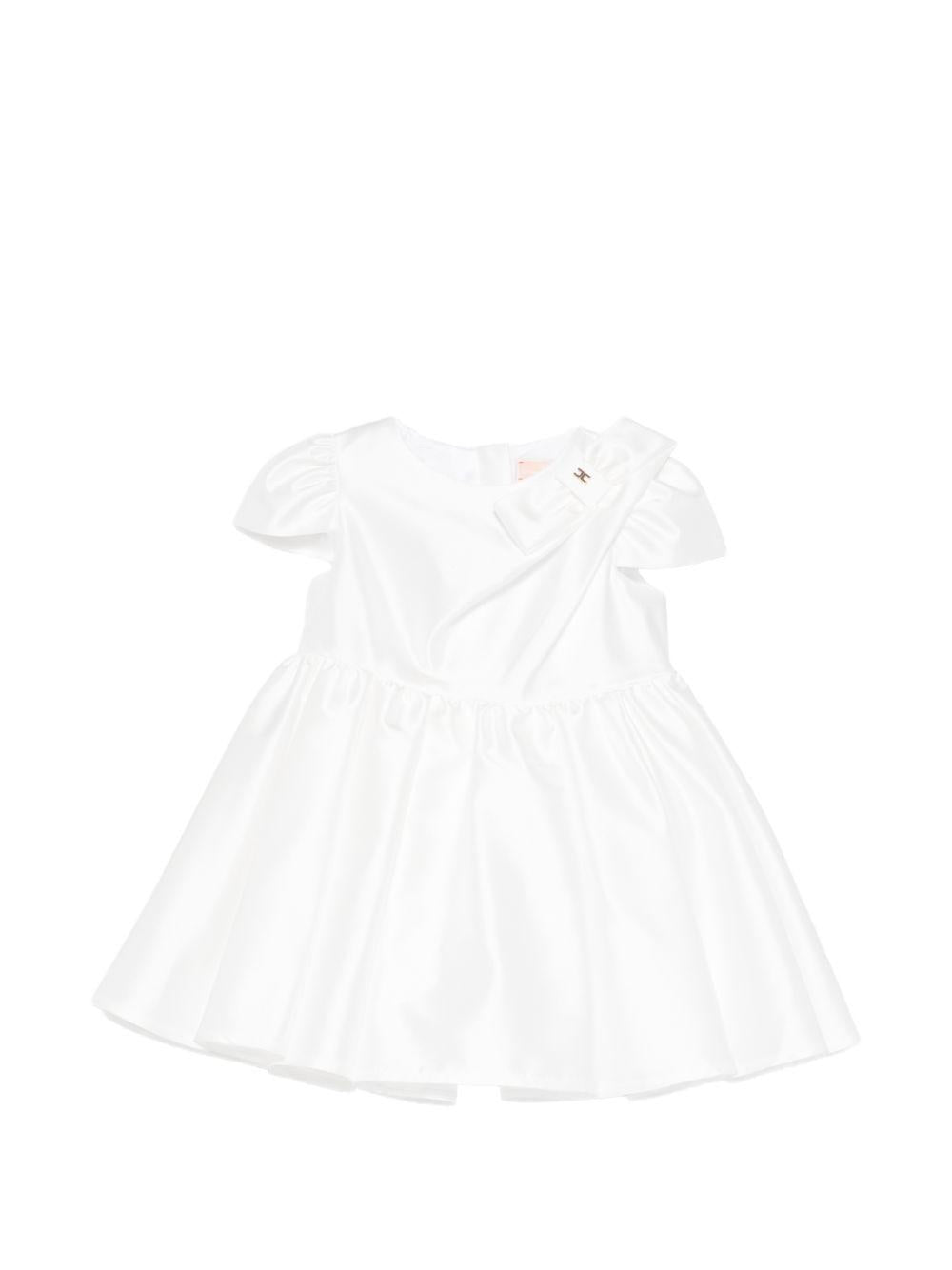 Abito bianco per neonata EGAB2320TV032 0004 Elisabetta Franchi Kids 