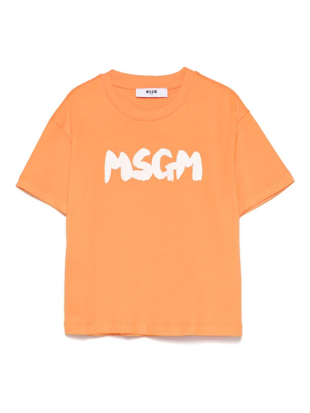 T-shirt arancione per bambino