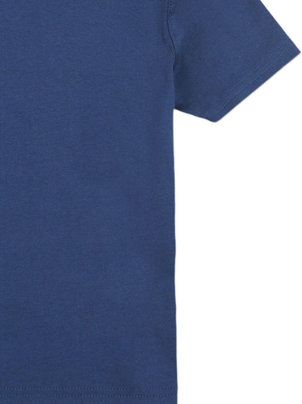 T-shirt blu per bambino LAKB0297 NNY New Balance Kids 