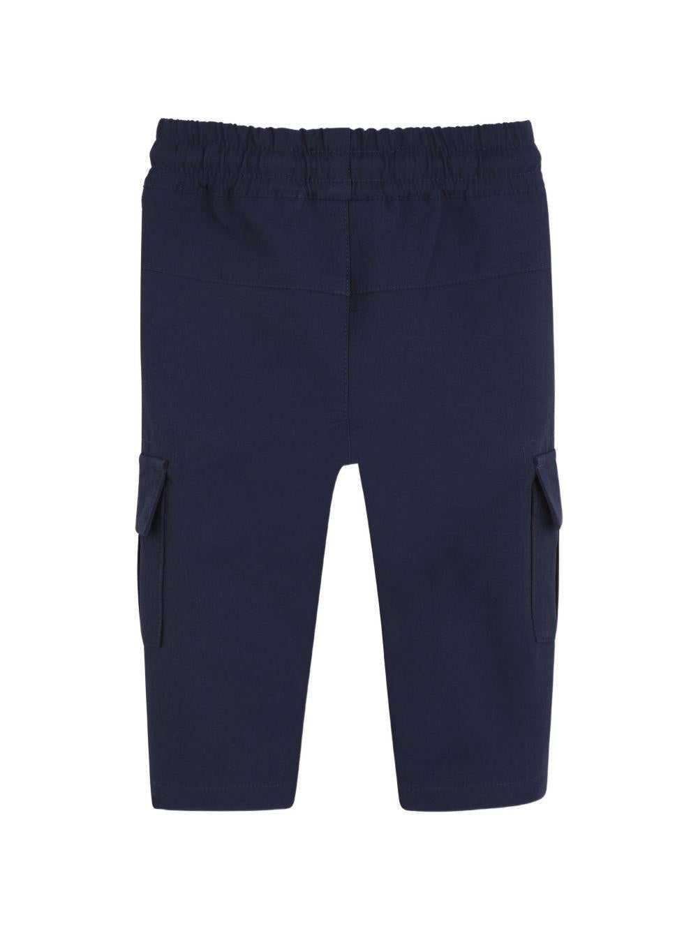 Pantalone blu navy per neonato J52855 849 Boss Kids 