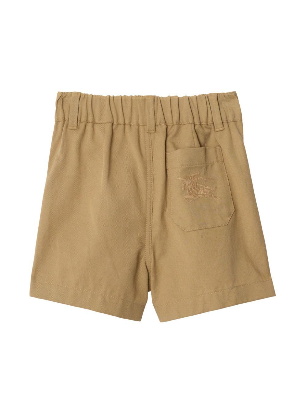 Bermuda beige sabbia per neonato 8100532 B9719 Burberry Kids 