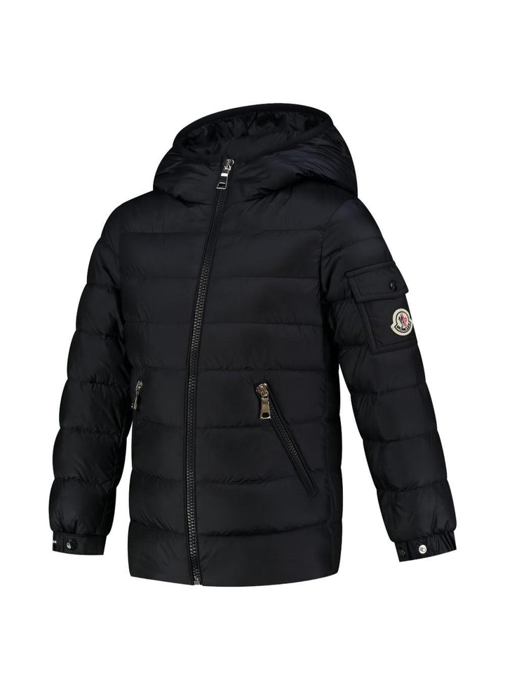 Giubbotto blu scuro per bambino 9541A00031597YF 778 Moncler Kids 