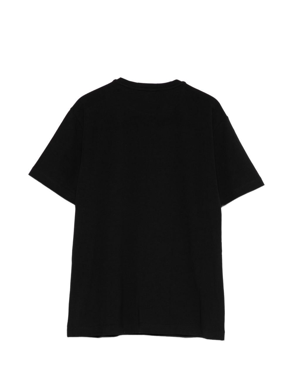 T-shirt nero per bambina EFTS2610JE006 N005 Elisabetta Franchi Kids 