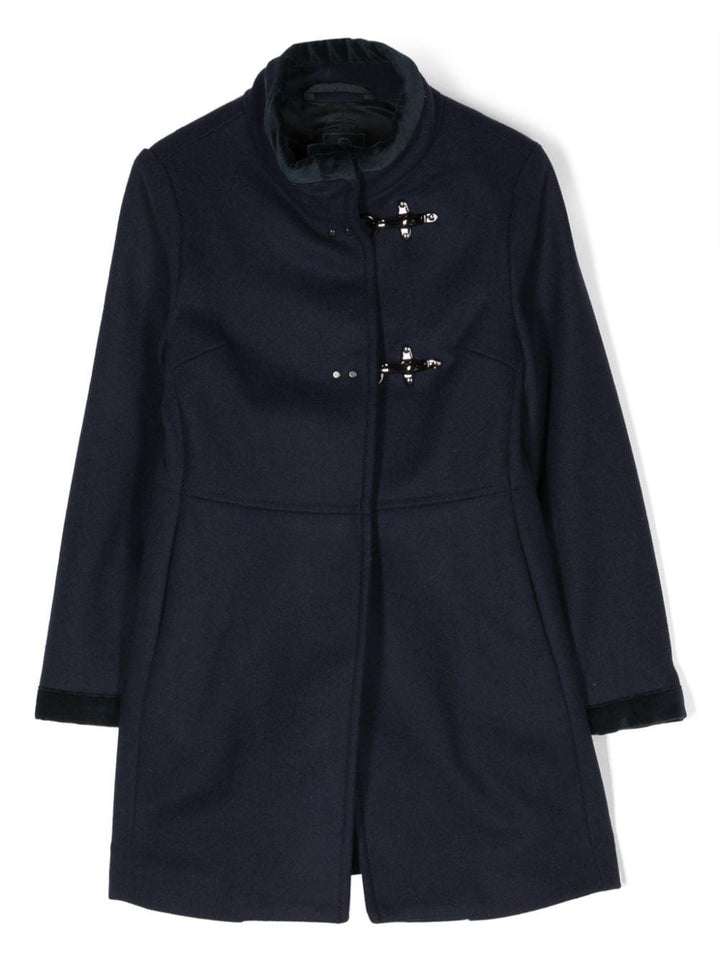 Cappotto blu notte per bambina