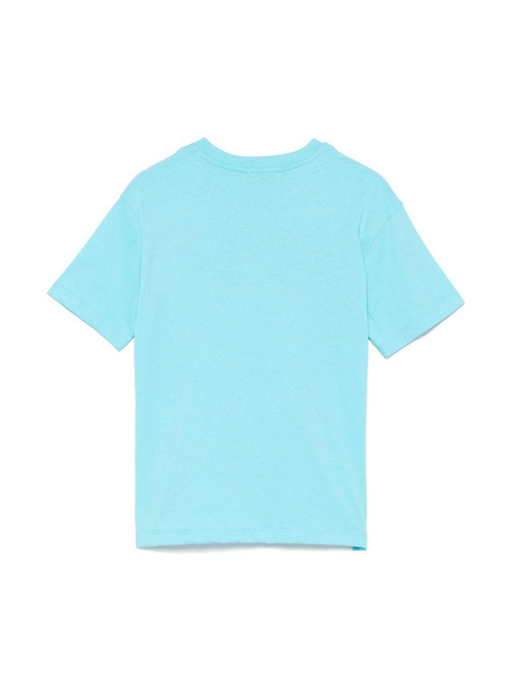 T-shirt azzurro per bambino
