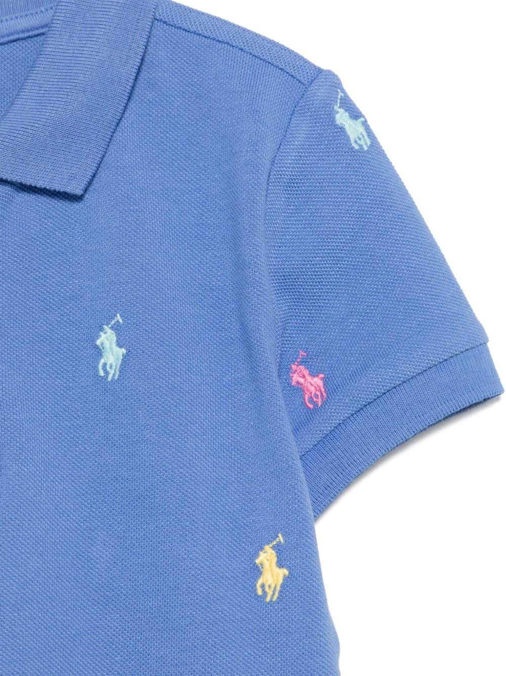 Polo blu per bambino