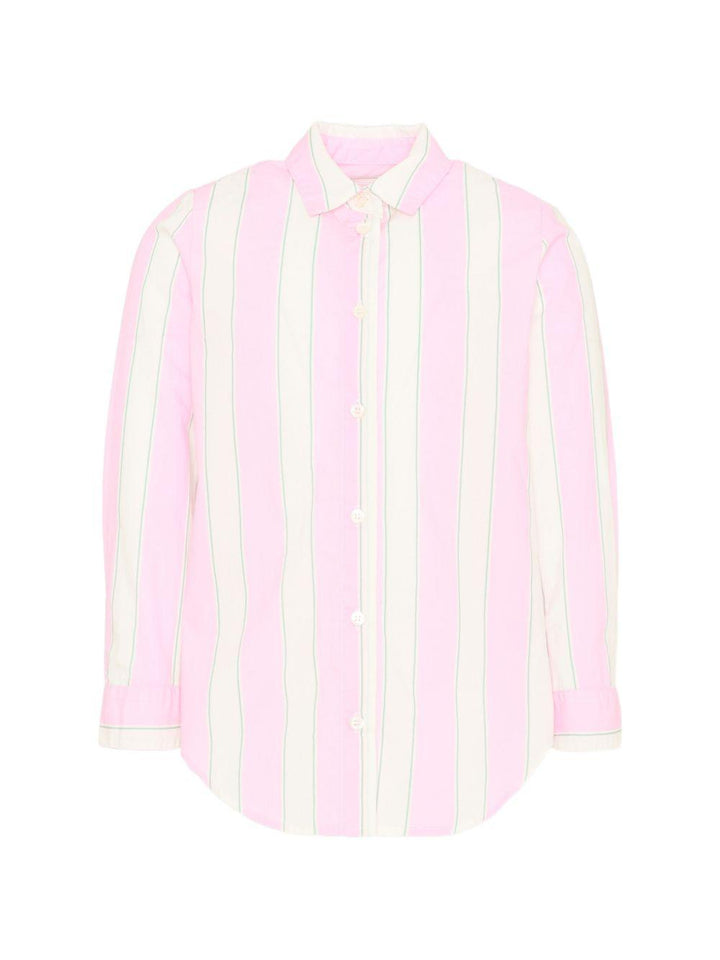 Camicia rosa/bianca per bambino BRIG003 00897L MC2 Saint Barth Kids 