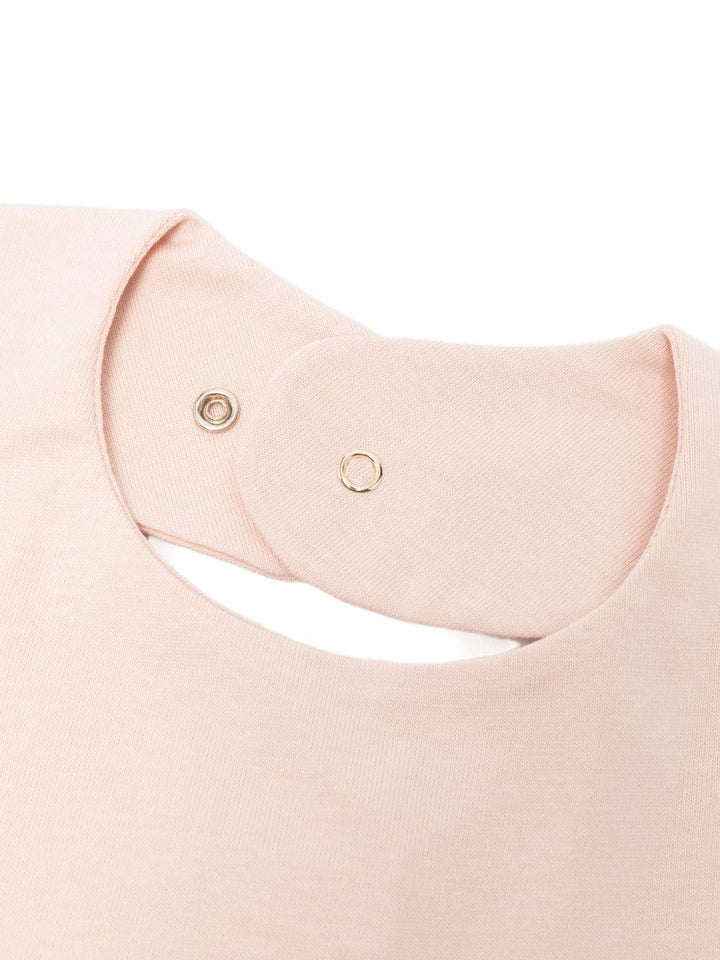 Bavetta rosa baby per neonata ENBA0670JF054 C036 Elisabetta Franchi Kids 