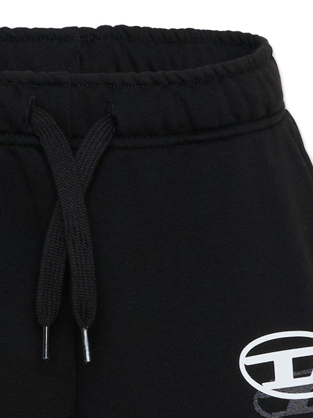 Bermuda nera per bambino J02683KYAZ3 K900 Diesel Kids 