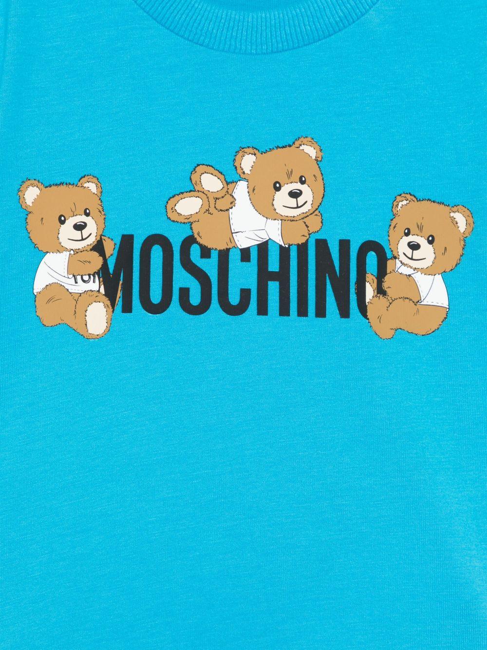 T-shirt azzurra per neonato