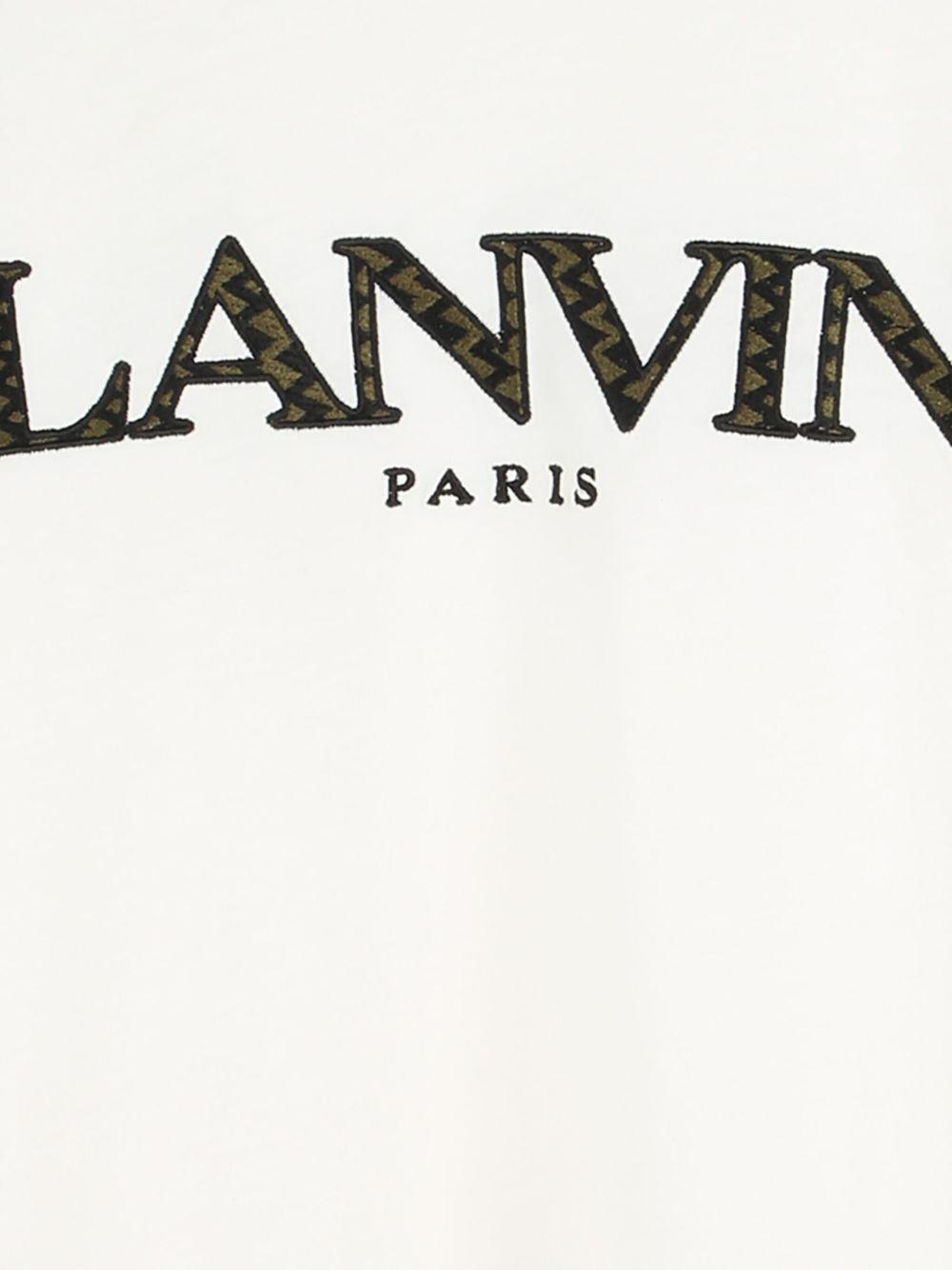 T-shirt bianco per bambino N30283 117 Lanvin Enfant 