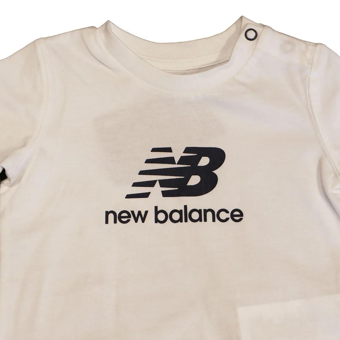 Completo bianco/blu per neonato IS61I368I BWE New Balance Kids 