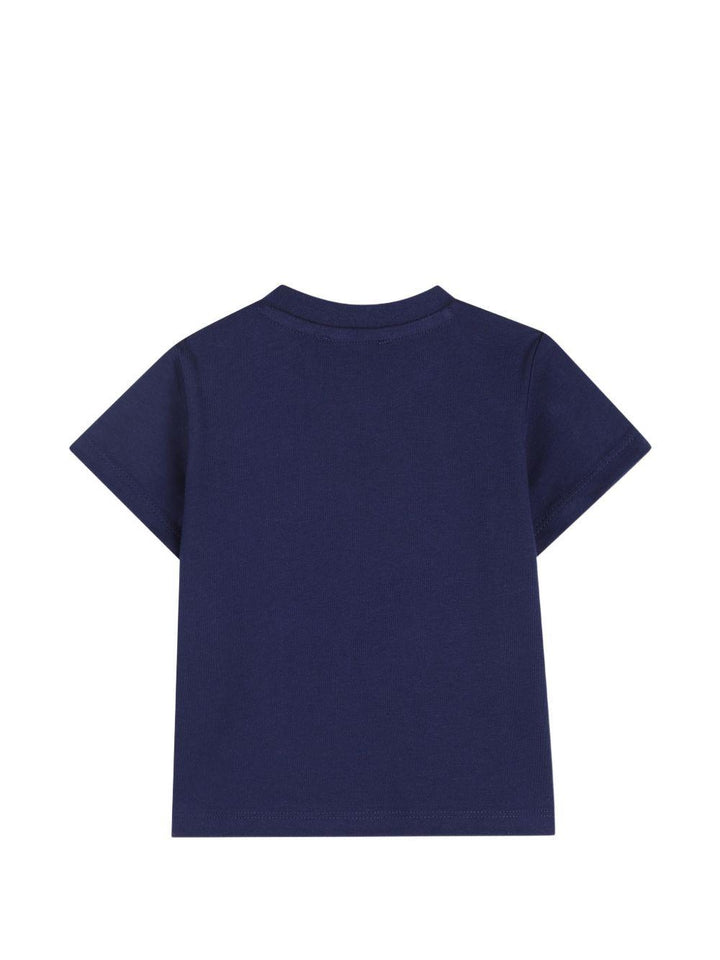 T-shirt blu navy per neonato K61718 84N Kenzo Kids 