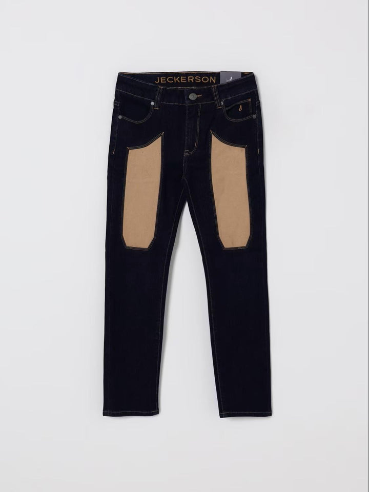 Jeans blu scuro per bambino J4608W25 RE138 Jeckerson Kids 