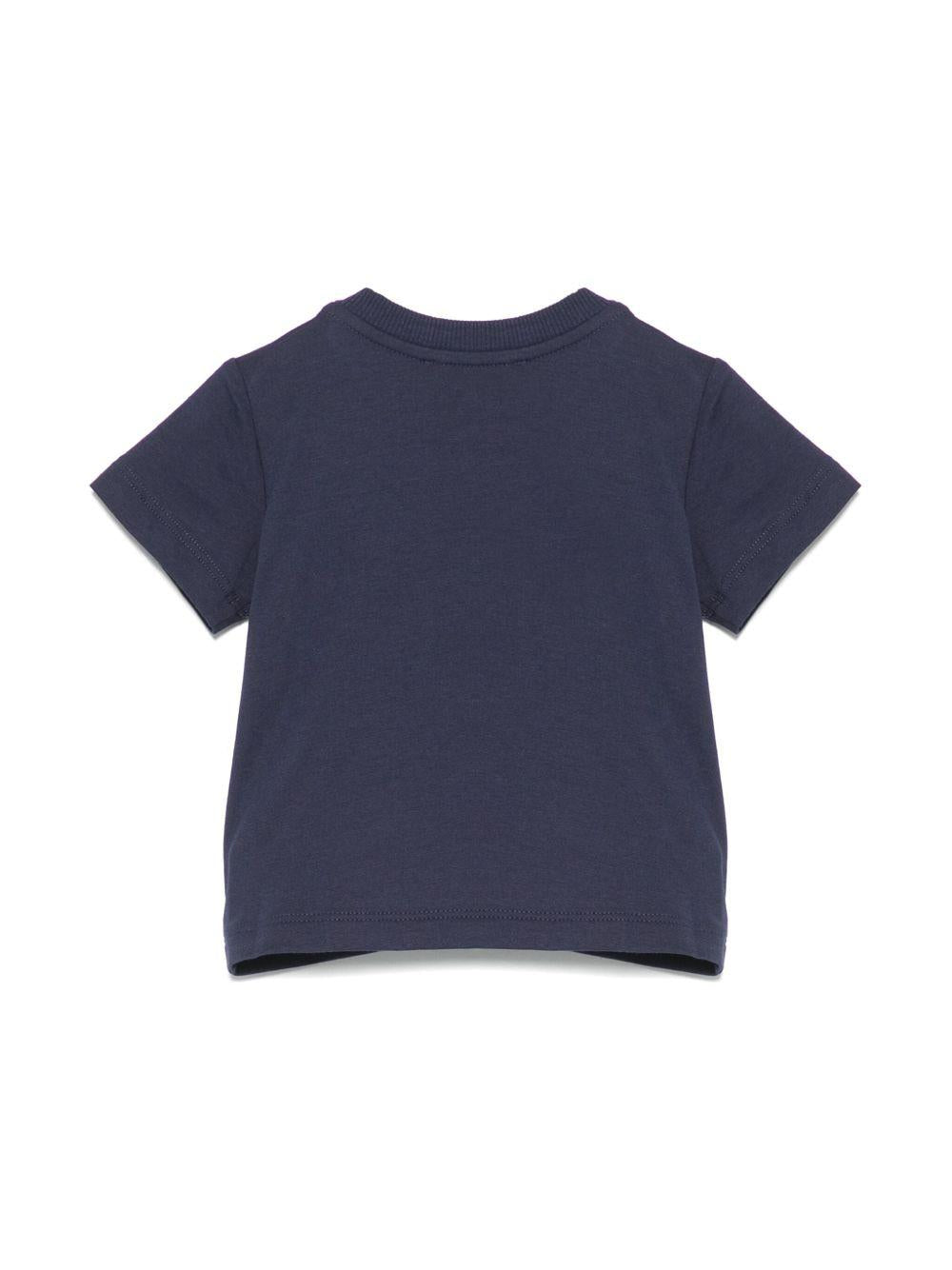 T-shirt blu navy per neonato