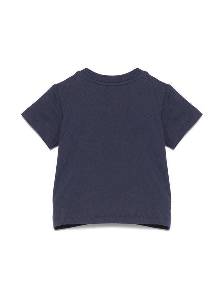 T-shirt blu navy per neonato