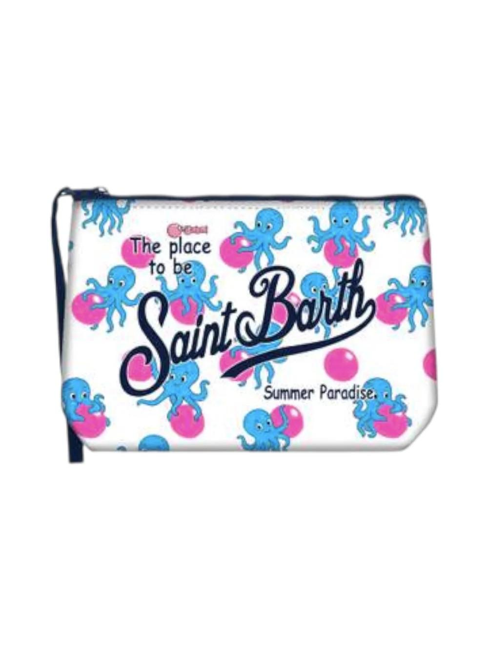 Borsa bianca/multicolor per bambina ALIN001 02200L MC2 Saint Barth Kids 