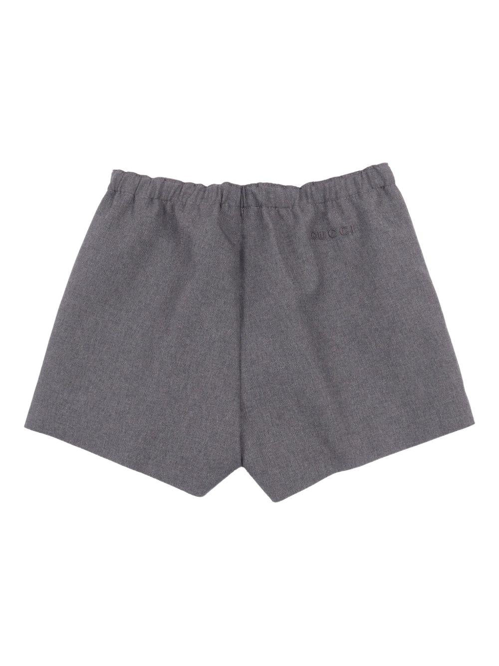 Bermuda grigia per neonato 831841XWA1Z 1401 Gucci Kids 