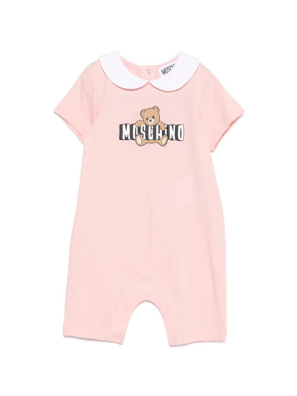 Tutina rosa per neonata MNY03YLAA03 50209 Moschino Kids 