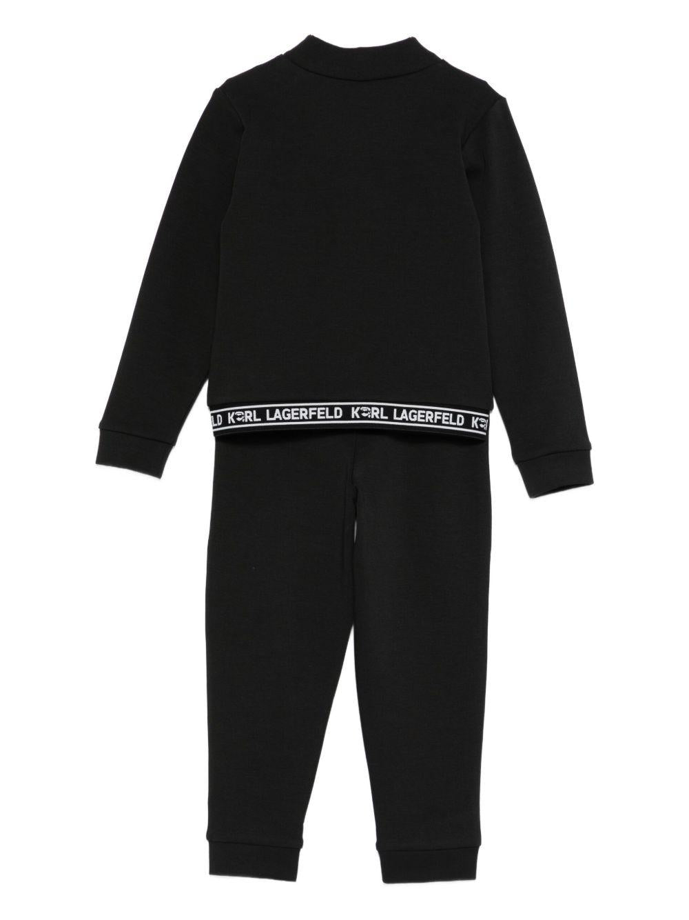 Completo nero per bambino Z30658K 09B Karl Lagerfeld Kids 